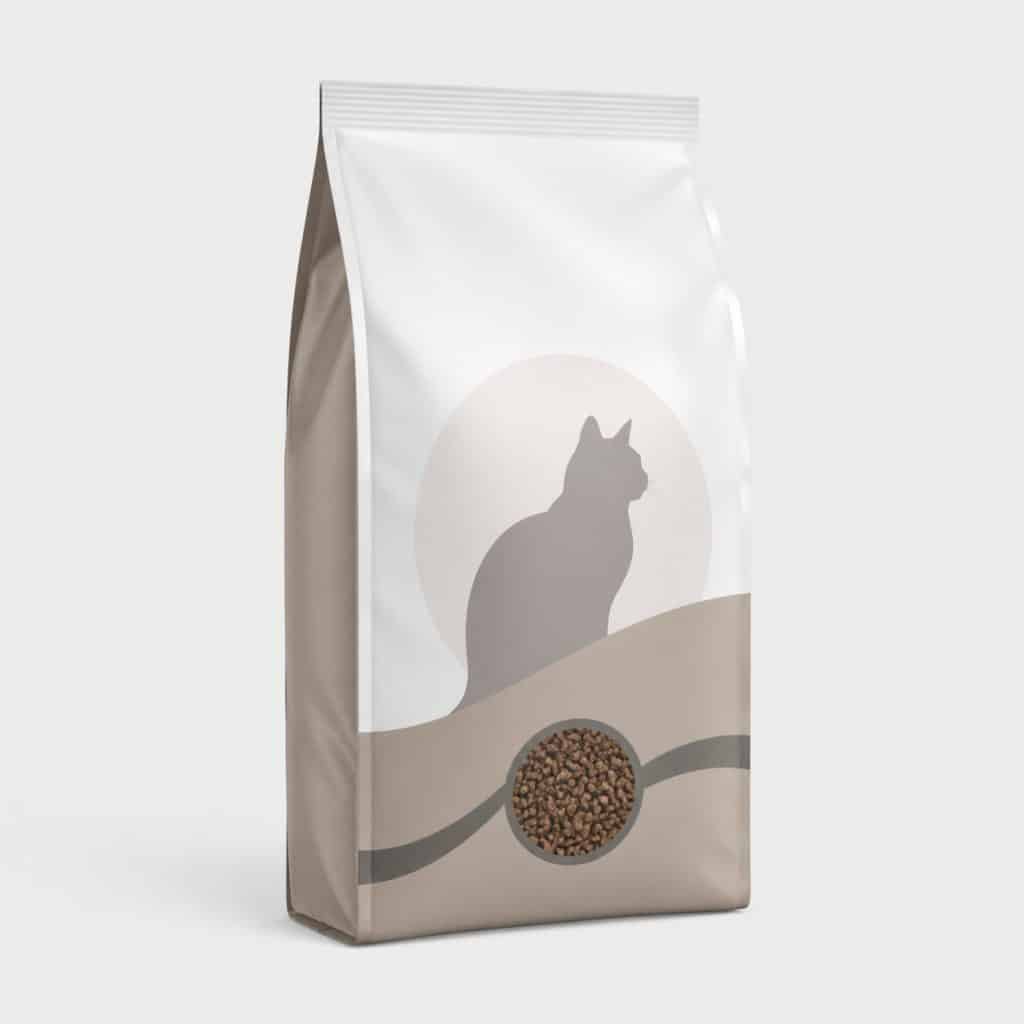 Sac de croquettes pour chat au poisson