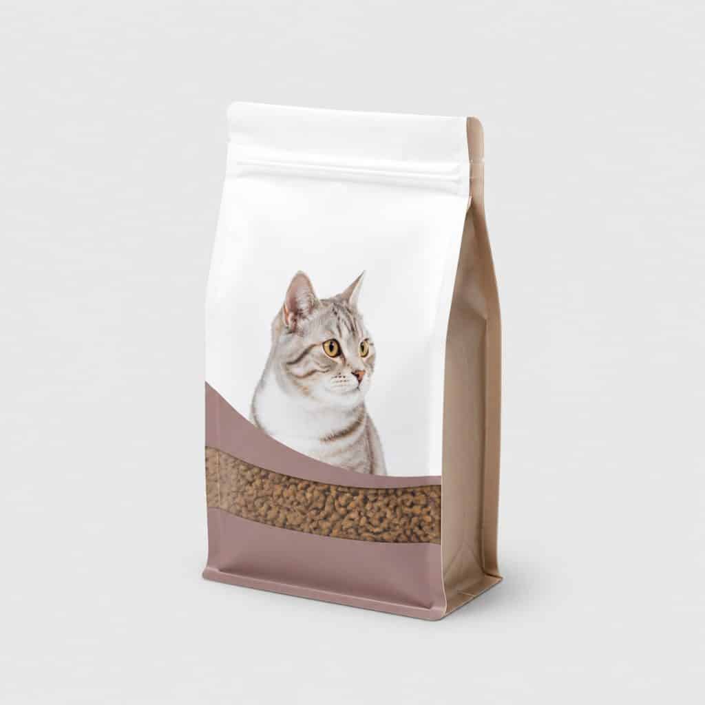Petit sac de croquettes pour chat digestion sensible