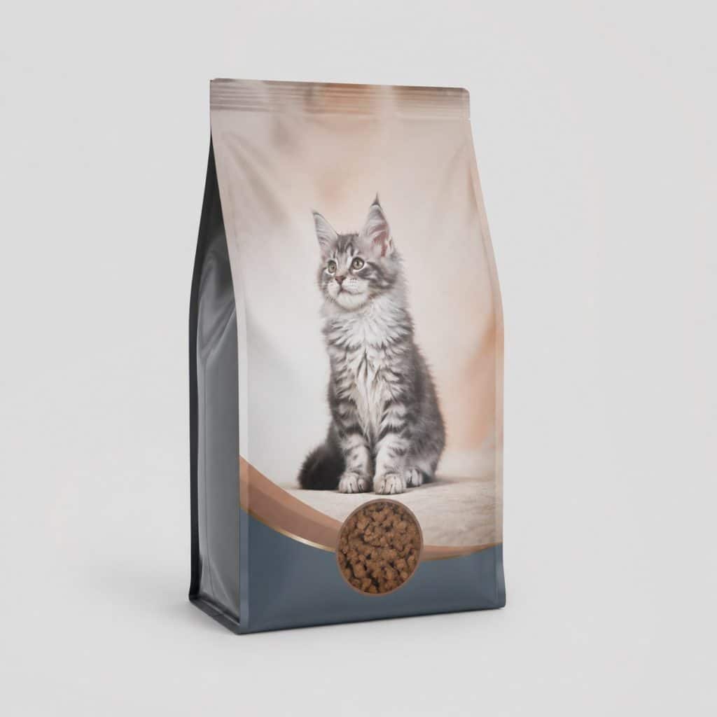 Sac de croquettes pour chaton de grande race