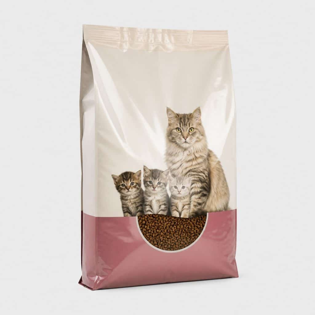 Grand sac de croquettes pour chatte gestante