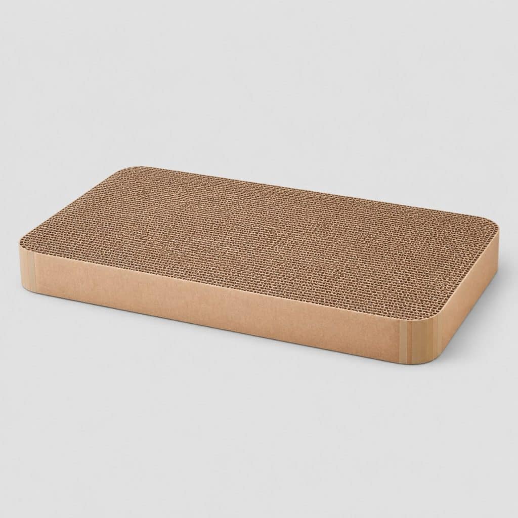 Griffoir plat en carton ondulé