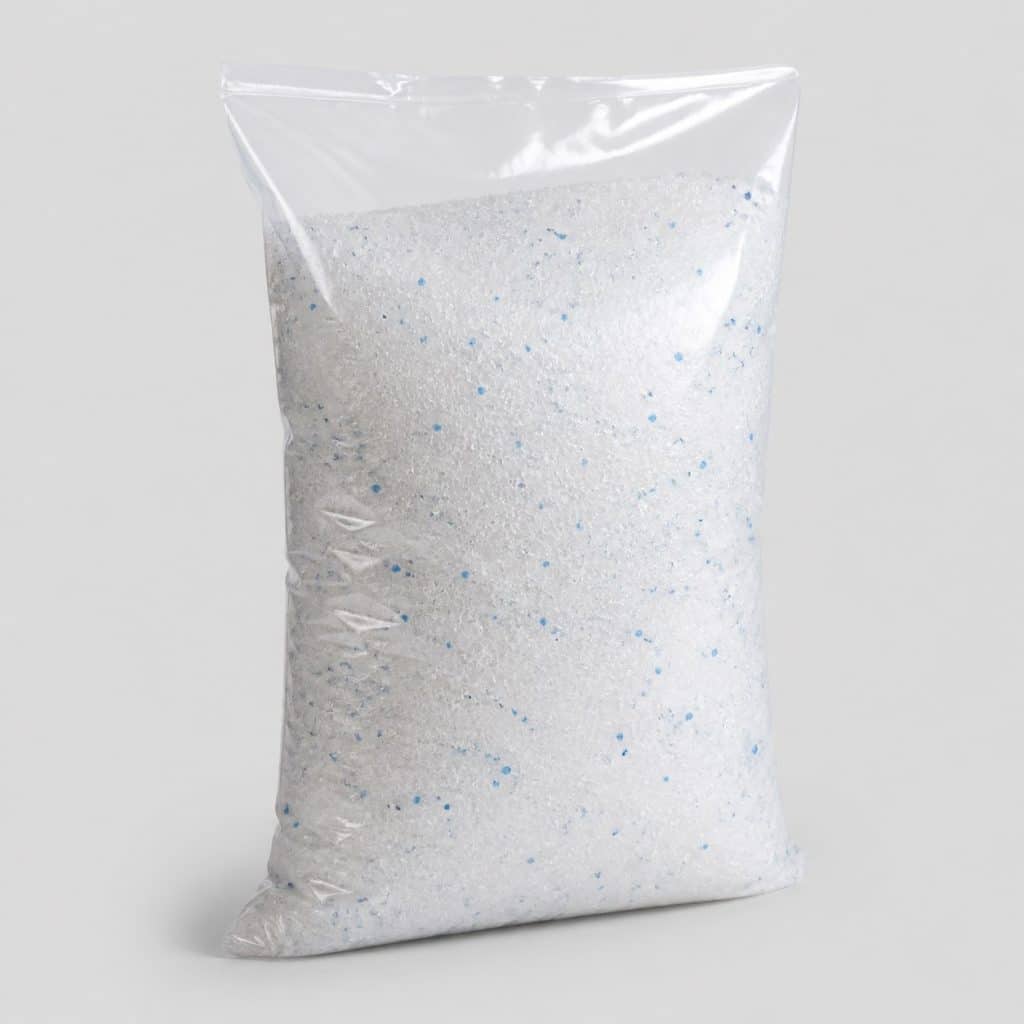 Sac de litière de silice à grains fins