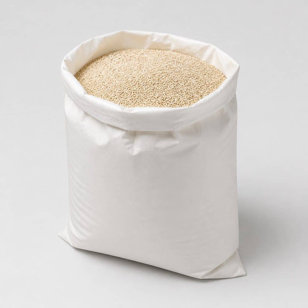 Sac de litière végétale de tofu aux granulés fins