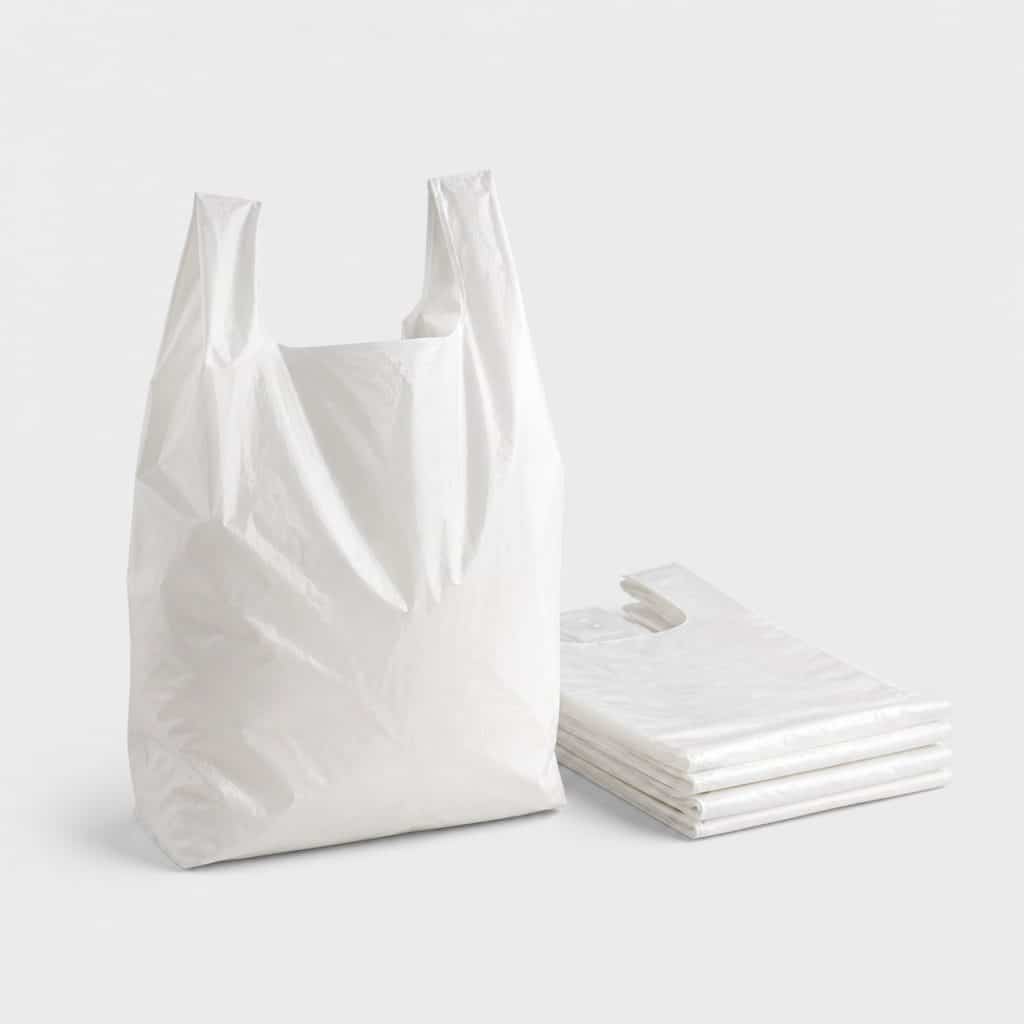 Sac pour bac à litière posé à plat