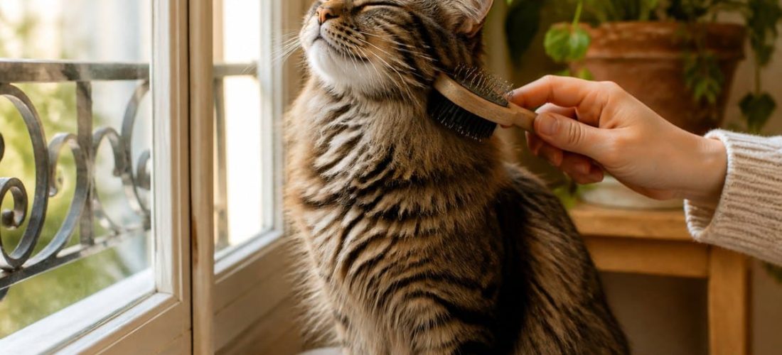 Chat qui régurgite des boules de poils : les bons réflexes au quotidien